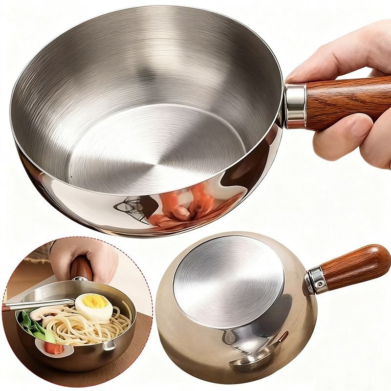 Kitchen Gadgets And Accessories - Stainless Steel Saucepan Milk Pan with