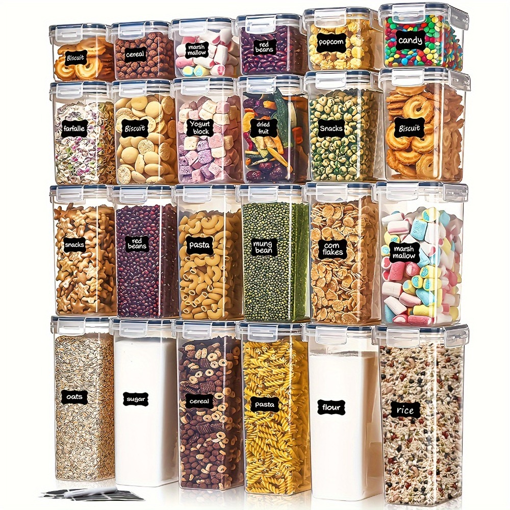 Kitchen Gadgets And Accessories - 24Pcs Food Storage Containers 12 Boxes