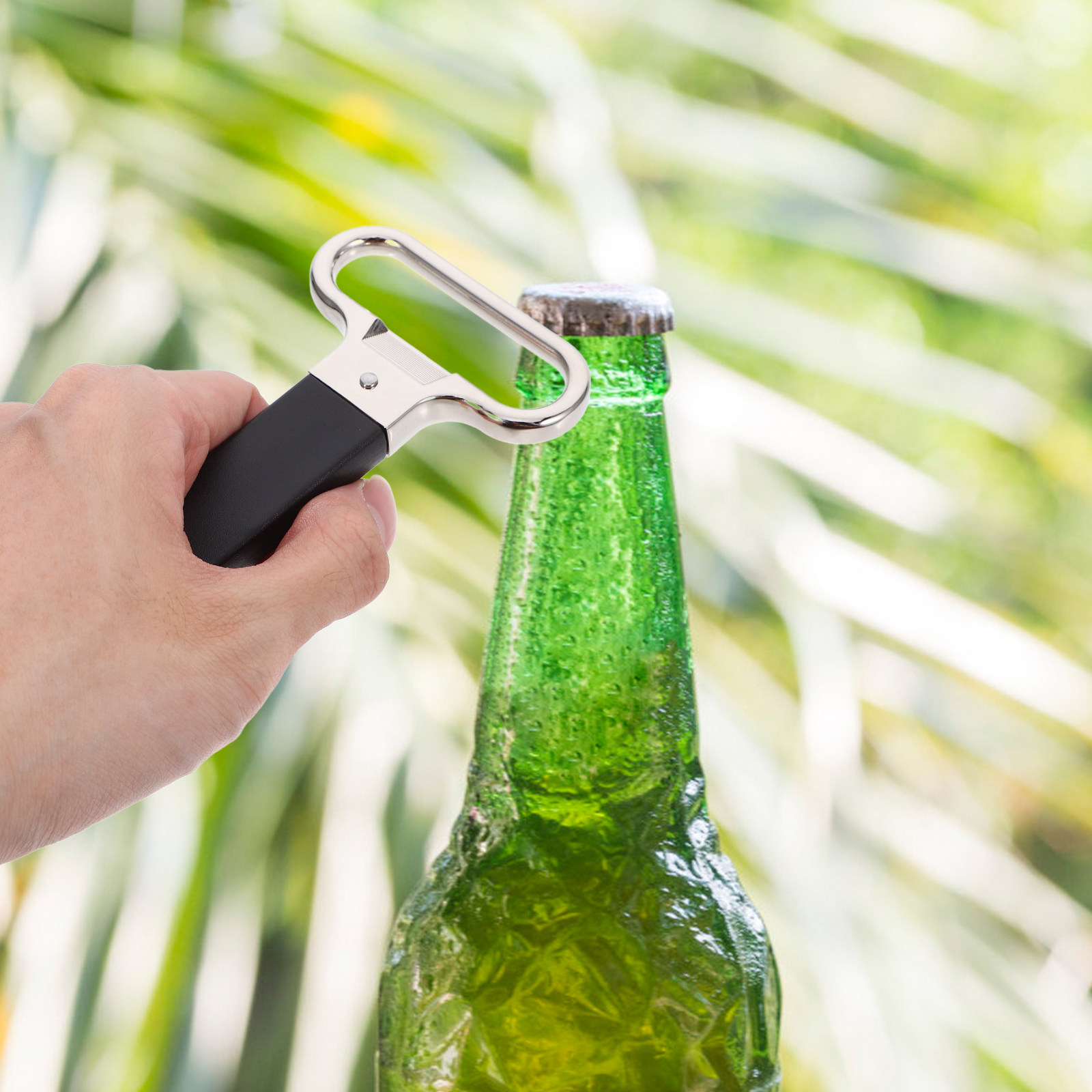 Kitchen Gadgets For Small Kitchens - Zinc Alloy Multi-Purpose Bottle Opener Opens