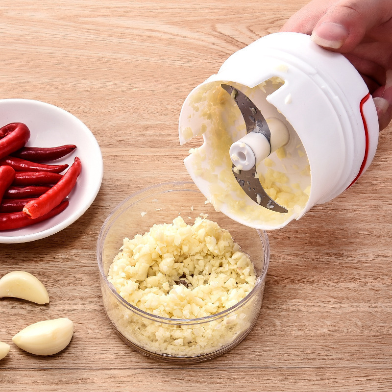 Kitchen Gadgets Garlic - 1PC Mini Garlic Crusher Press Grater