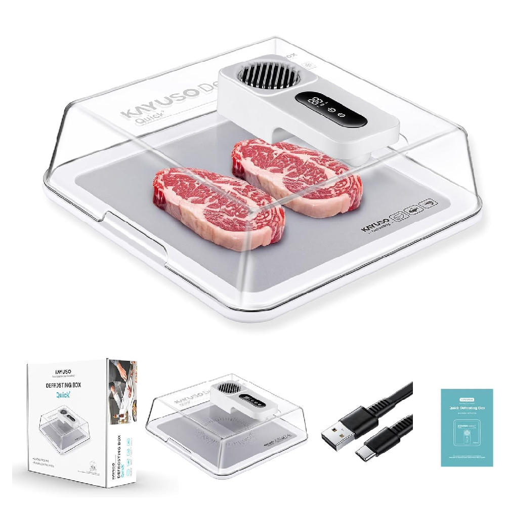 Kitchen Gadgets Useful - Rapid Frozen Food Defrosting Tray, Efficient