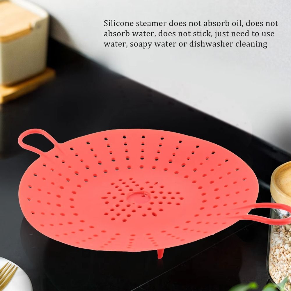 Reusable Silicone Steamer Bask - Silicone Steamer Basket recension och pris