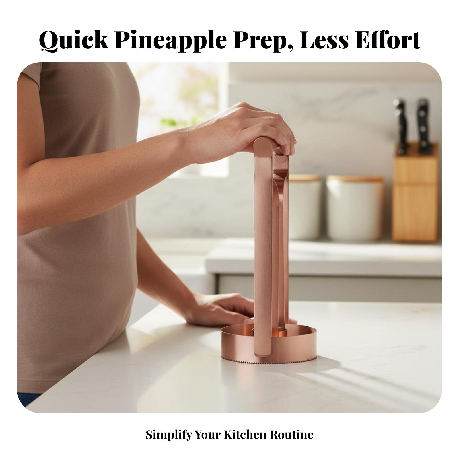 Stainless Steel Pineapple Cutt - Kitchen Gadgets Useful recension och pris