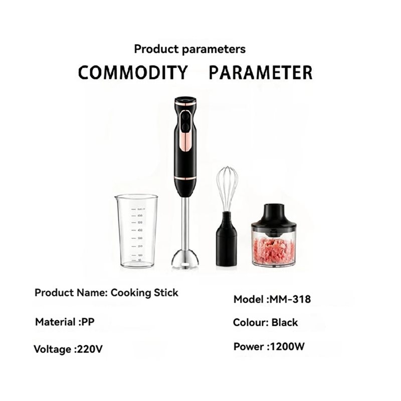 B15C EU Plug Immersion Blender - Immersion Blender Stick recension och pris