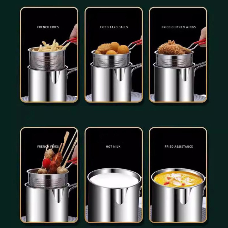 304 Stainless Steel Deep Fryer - Kitchen Gadgets And Accessories recension och pris