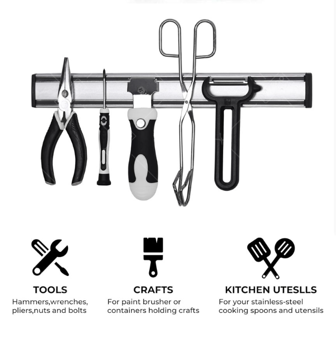 Kitchen Knife Holder Multipurp - Magnetic Knife Strip recension och pris