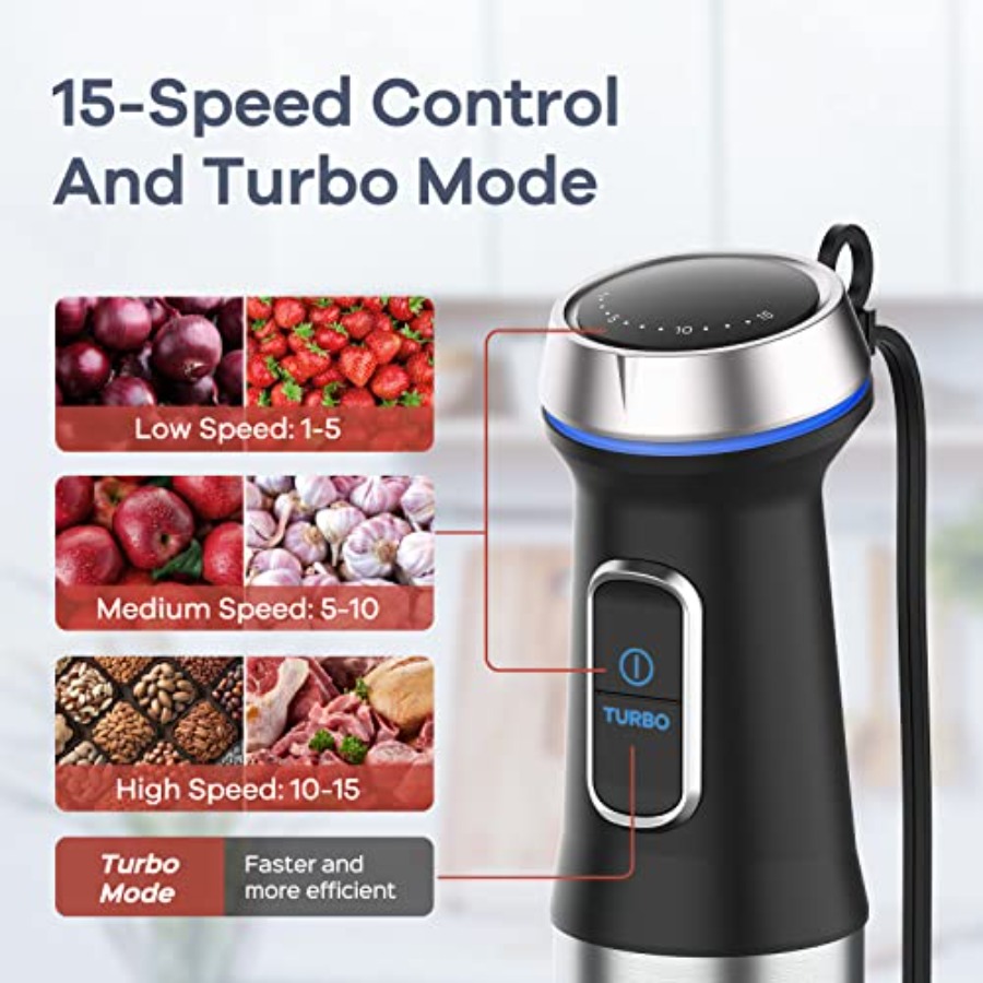 Immersion Blender Handheld Cor - Immersion Blender Stick recension och pris