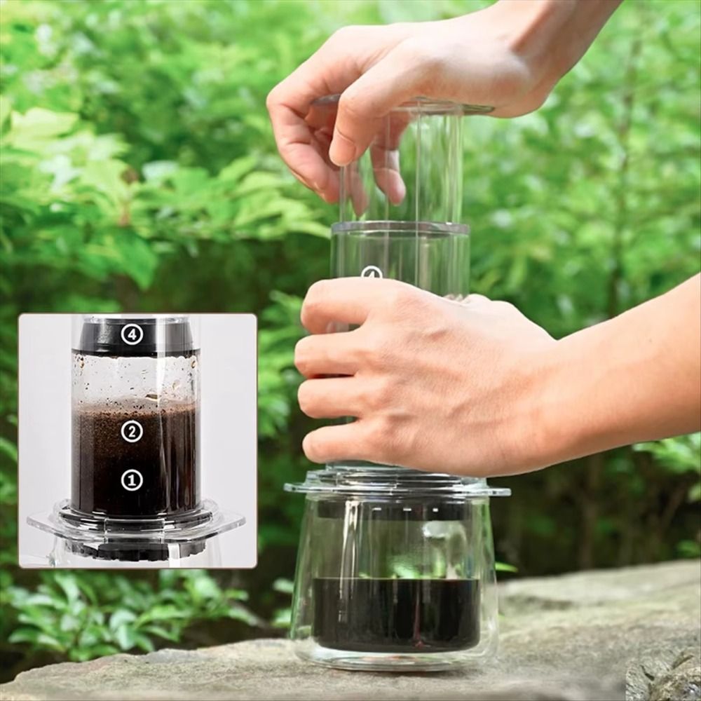 Share Pot Portable Coffee Kett - French Press Coffee Maker recension och pris