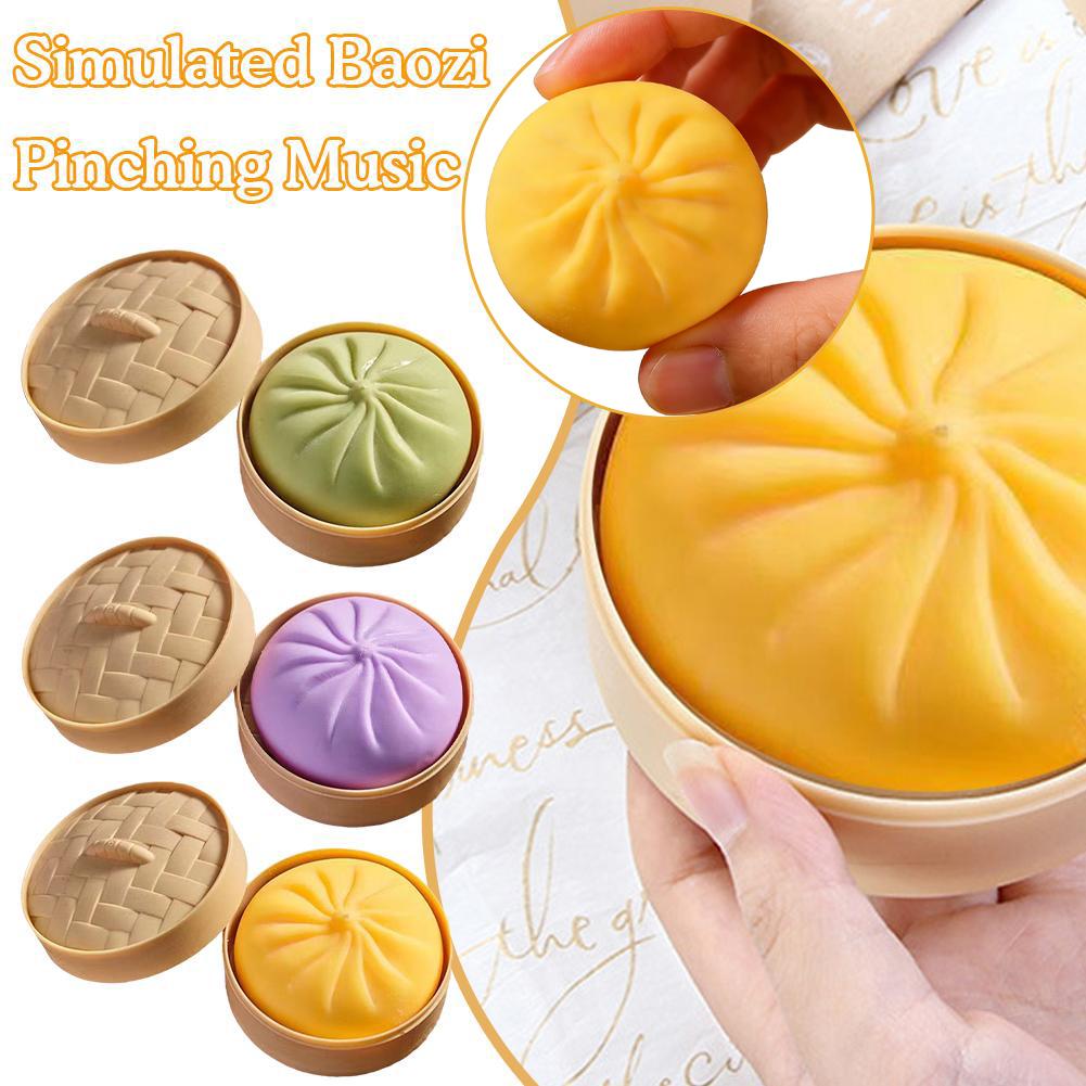 Dumpling Fidget Sensory Toy Wi - Silicone Steamer Basket recension och pris