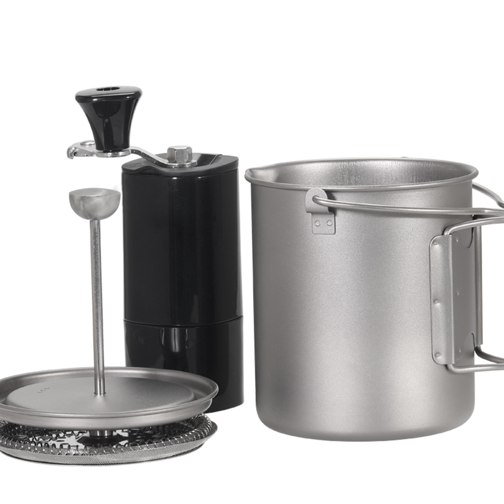 Lixada 750ml Titanium Coffee C - French Press Coffee Maker recension och pris