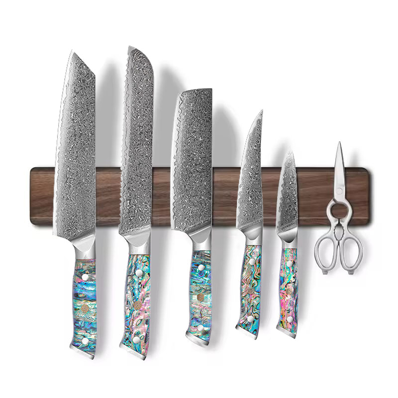 Walnut Wood Strong Magnetic Kn - Magnetic Knife Strip recension och pris