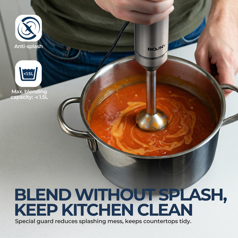 Hand Immersion Blender Powerfu - Immersion Blender Stick recension och pris