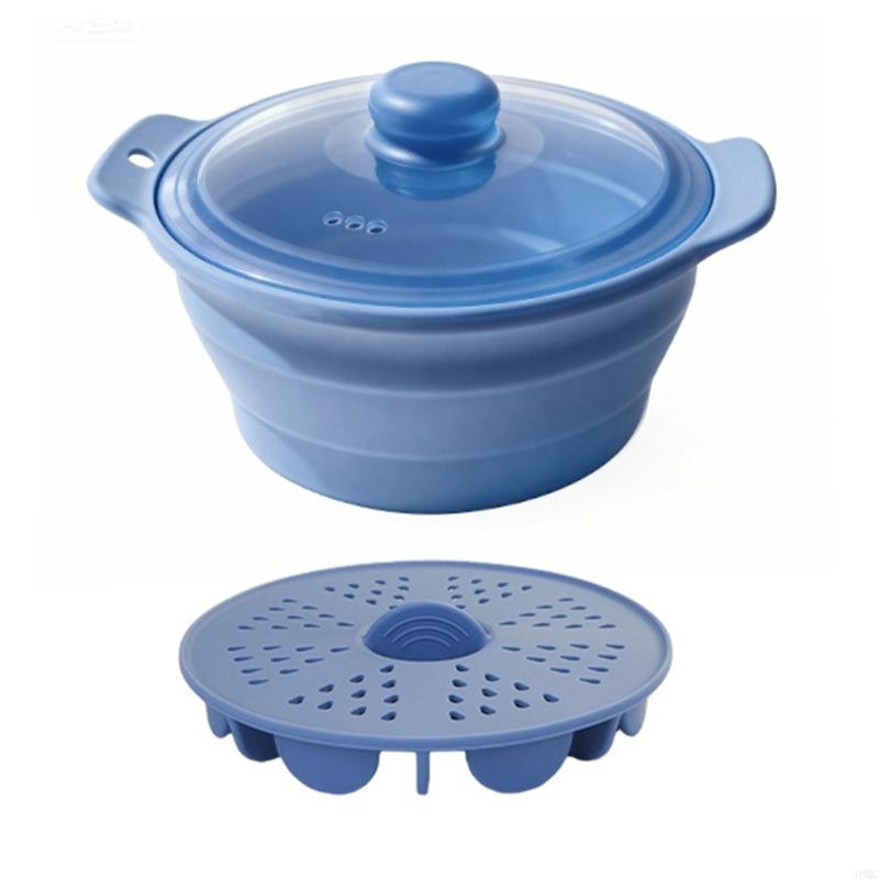 Silicone Microwave Steamer Pot - Silicone Steamer Basket recension och pris