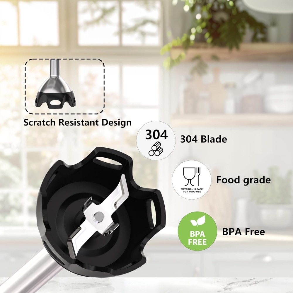 5 in 1 Immersion Blender Handh - Immersion Blender Stick recension och pris