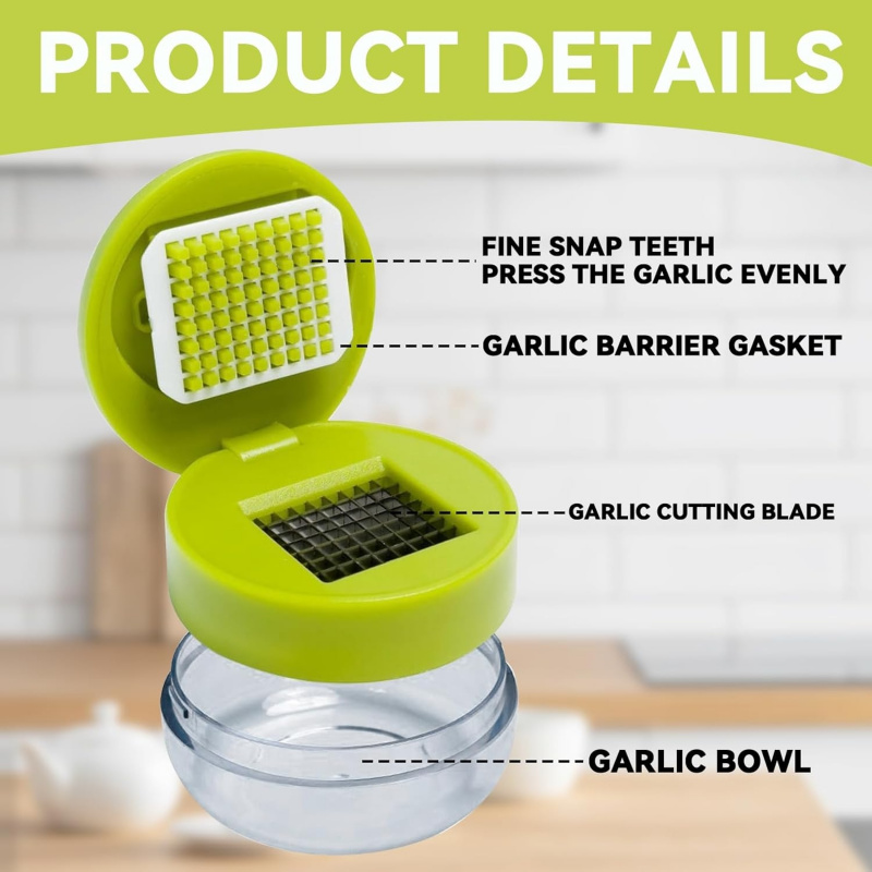 Garlic Mincer for Kitchen Easy - Kitchen Gadgets Garlic recension och pris