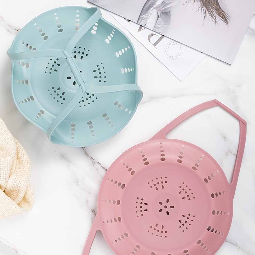 Long Handle Silicone Steamer B - Silicone Steamer Basket recension och pris