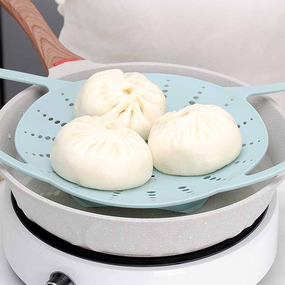 Long Handle Silicone Steamer B - Silicone Steamer Basket recension och pris