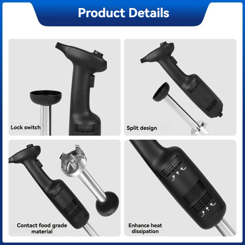 Commercial Handheld Electric I - Immersion Blender Stick recension och pris