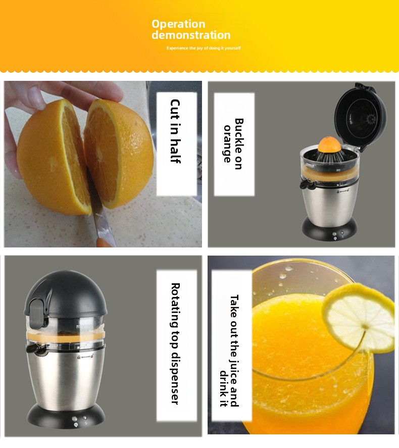Electric Citrus Juicer – Fresh - Citrus Lemon Squeezer recension och pris