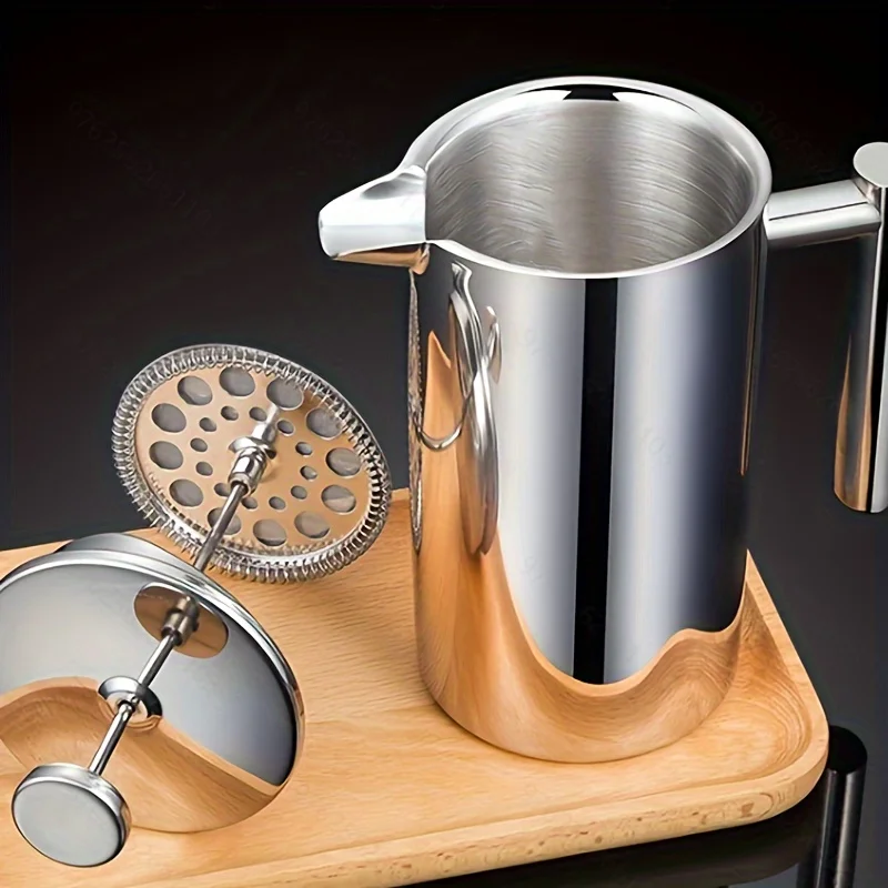 Elegant 350ml Stainless Steel  - French Press Coffee Maker recension och pris