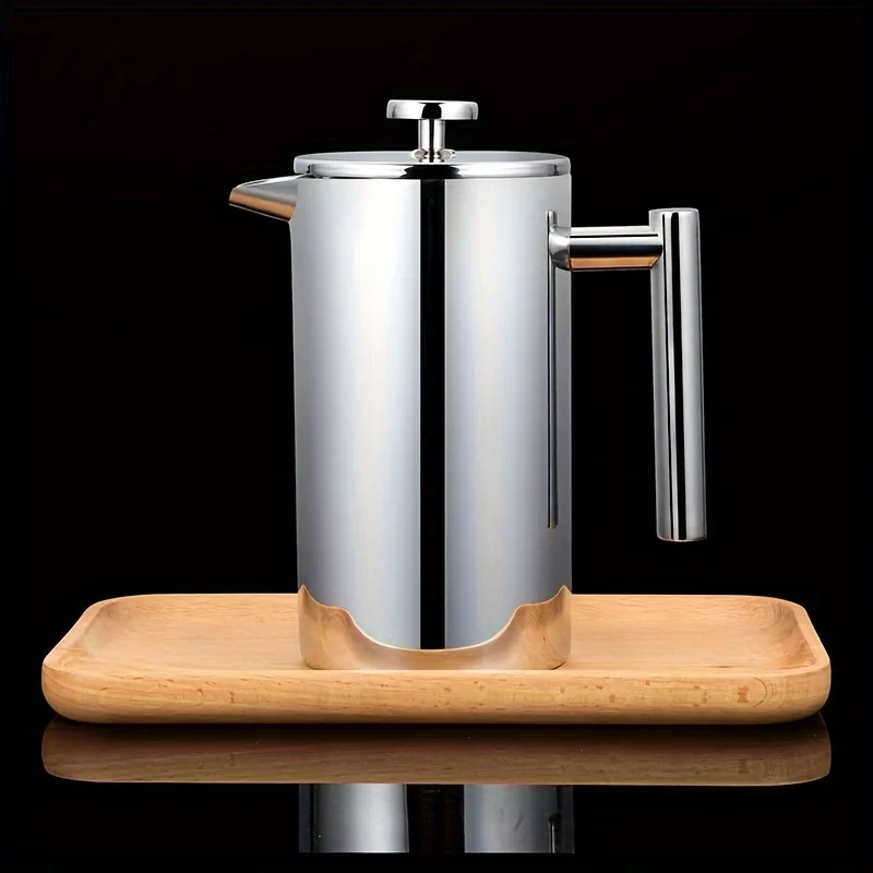 Elegant 350ml Stainless Steel  - French Press Coffee Maker recension och pris