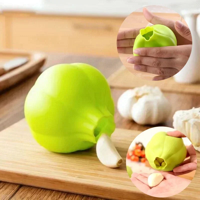Silicone Garlic Peeler Garlic  - Kitchen Gadgets Garlic recension och pris