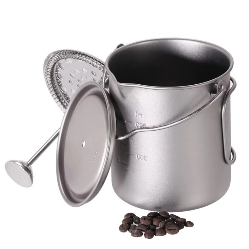 750ml Titanium French Press Co - French Press Coffee Maker recension och pris