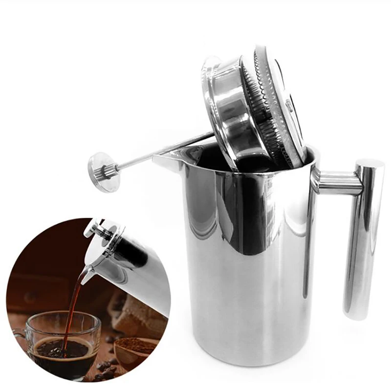 Double Walled Insulated Coffee - French Press Coffee Maker recension och pris