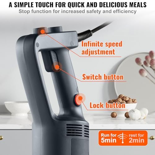 Commercial Immersion Blender,  - Immersion Blender Stick recension och pris