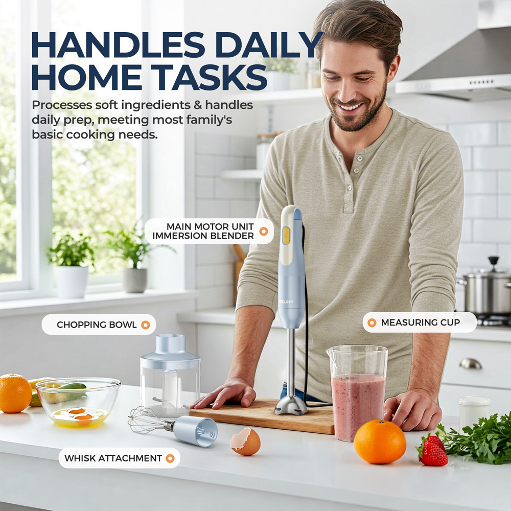 4-in-1 Handheld Stick Blender  - Immersion Blender Stick recension och pris