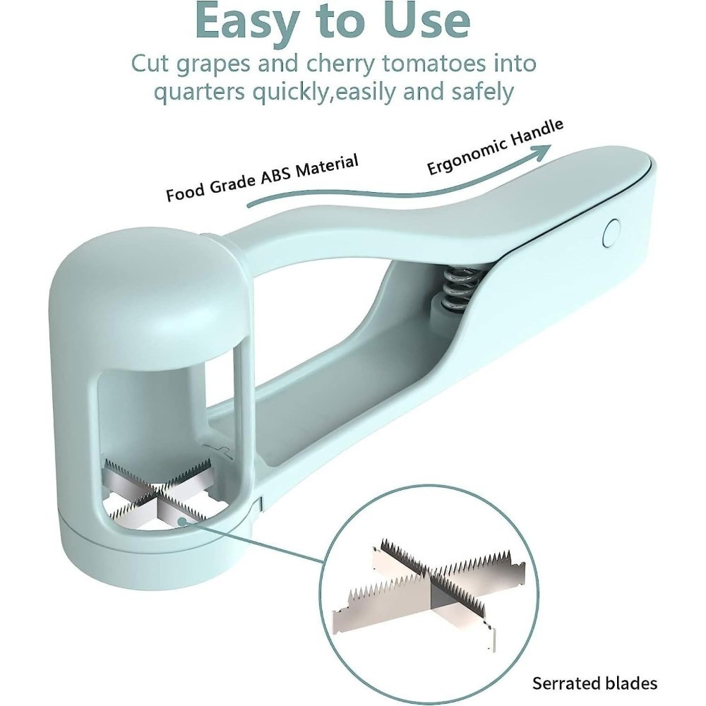 Tomato Grape Cherry Slicer Cut - Kitchen Gadgets For Small Kitchens recension och pris