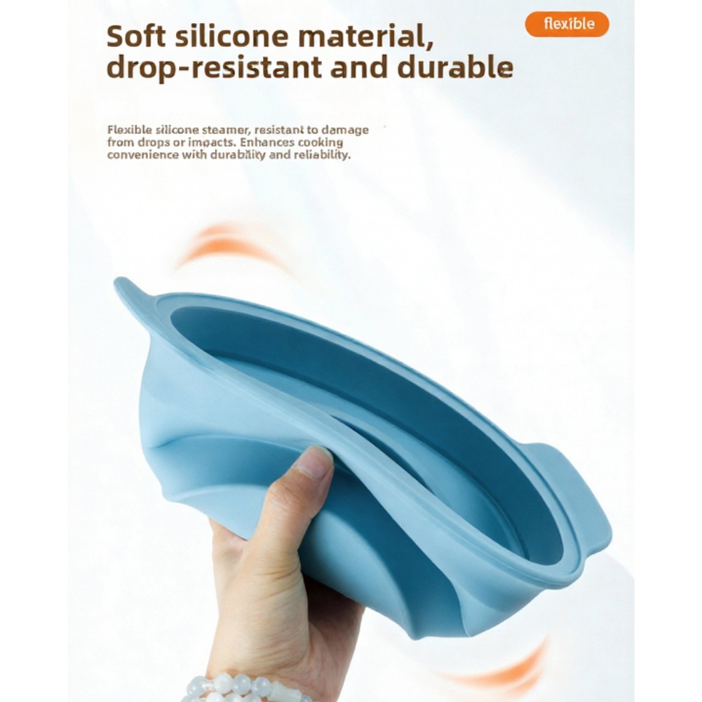 Silicone Microwave Steamer Bas - Silicone Steamer Basket recension och pris