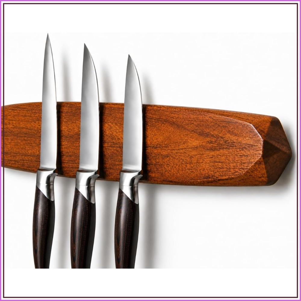 Magnetic Knife Holder - Acacia - Magnetic Knife Strip recension och pris