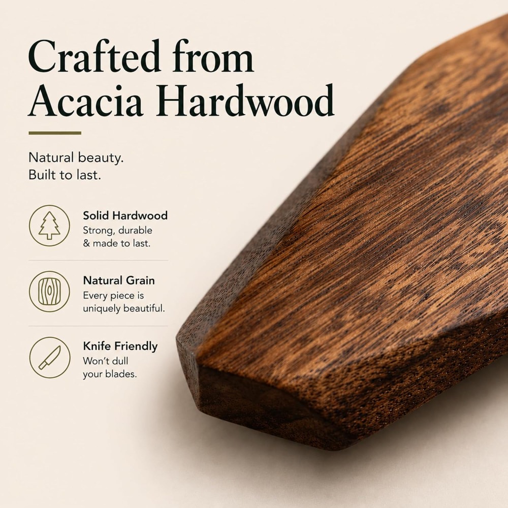 Magnetic Knife Holder - Acacia - Magnetic Knife Strip recension och pris