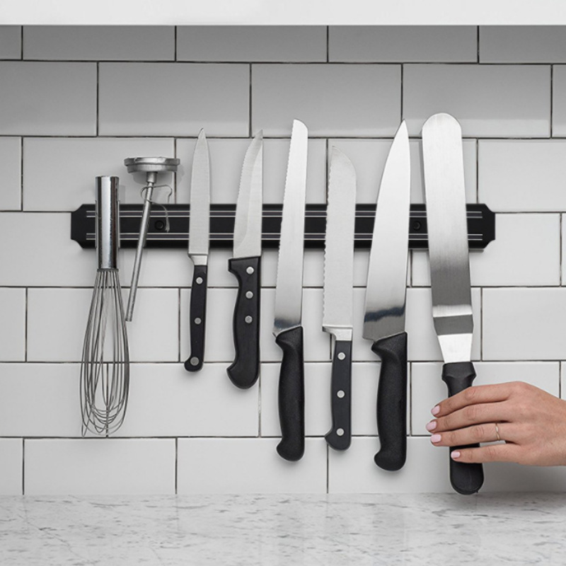 Stainless Steel Wall-Mounted K - Magnetic Knife Strip recension och pris