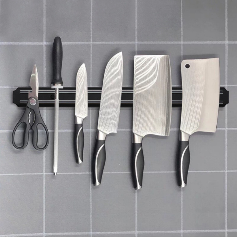 Stainless Steel Wall-Mounted K - Magnetic Knife Strip recension och pris