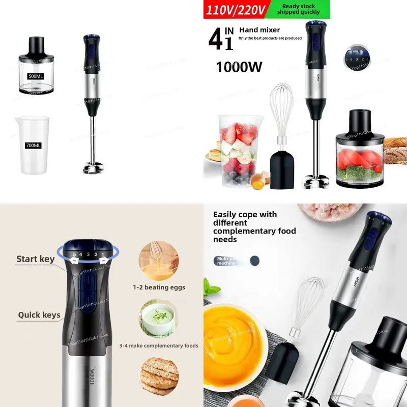 110V 1000W Handheld Immersion  - Immersion Blender Stick recension och pris