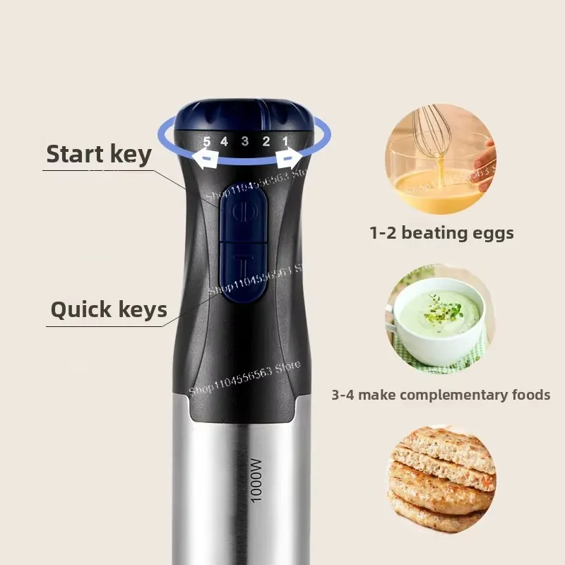 110V 1000W Handheld Immersion  - Immersion Blender Stick recension och pris