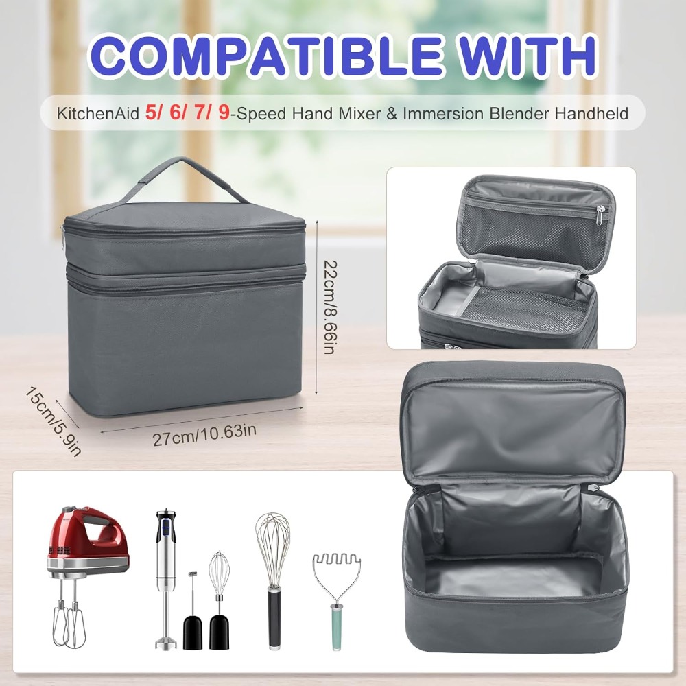Hand Mixer Case for Kitchen Ai - Immersion Blender Stick recension och pris