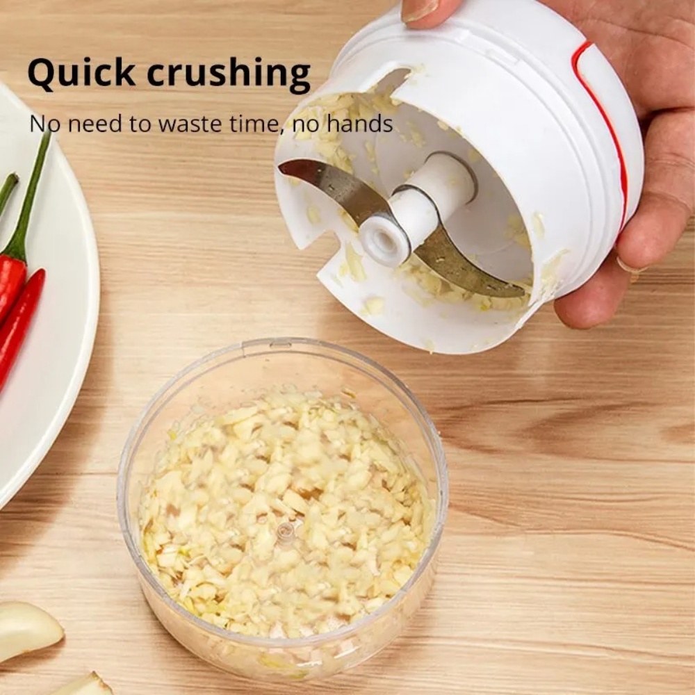 Manual Garlic Masher Hand Pull - Kitchen Gadgets Garlic recension och pris