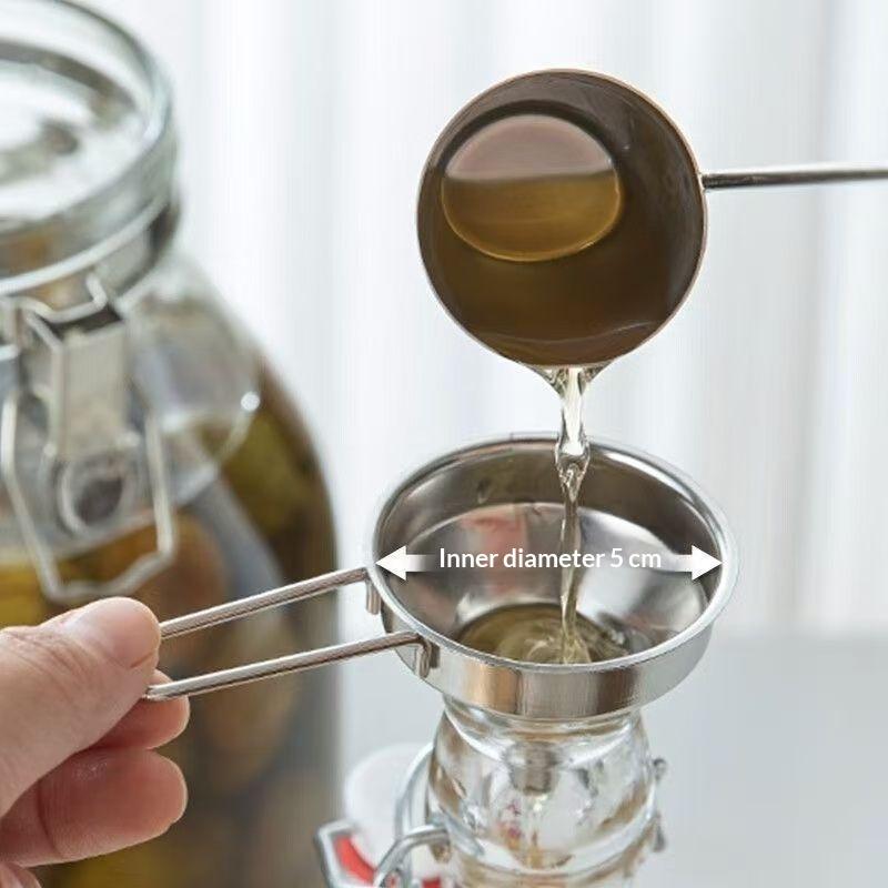 Stainless Steel Funnel With Ha - Kitchen Gadgets For Small Kitchens recension och pris