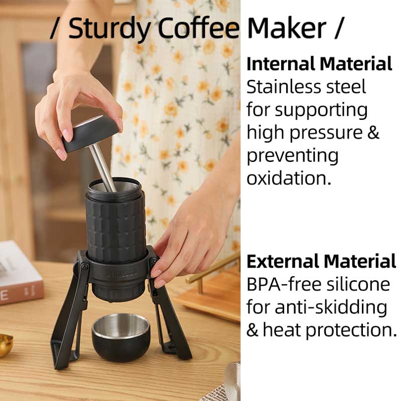 STARESSO Mirage SP300 Plus Por - French Press Coffee Maker recension och pris