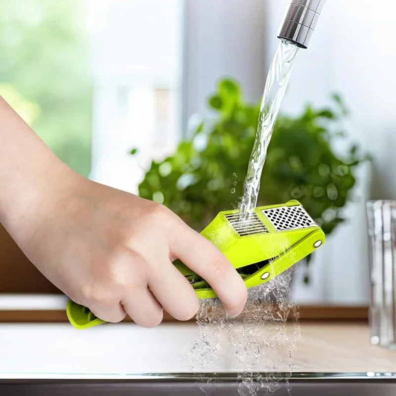2 in 1 Garlic Ricer and Slicer - Kitchen Gadgets Garlic recension och pris