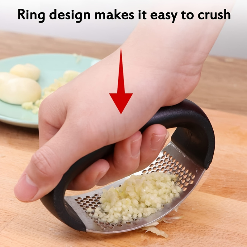 1 Stainless Steel Garlic Press - Kitchen Gadgets Garlic recension och pris